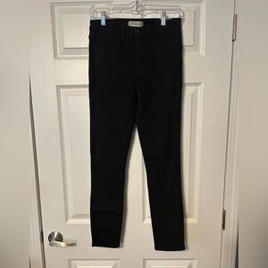 Madewell Women's Black Skinny Jeans